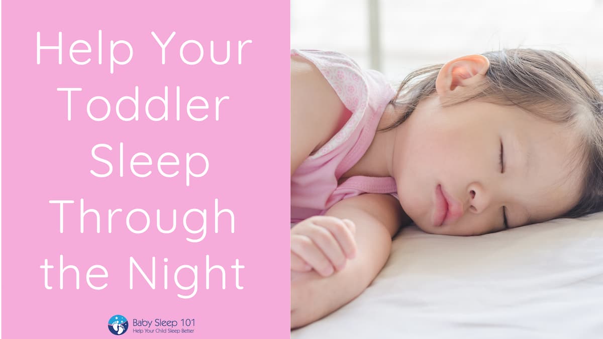 Help your toddler sleep through the night